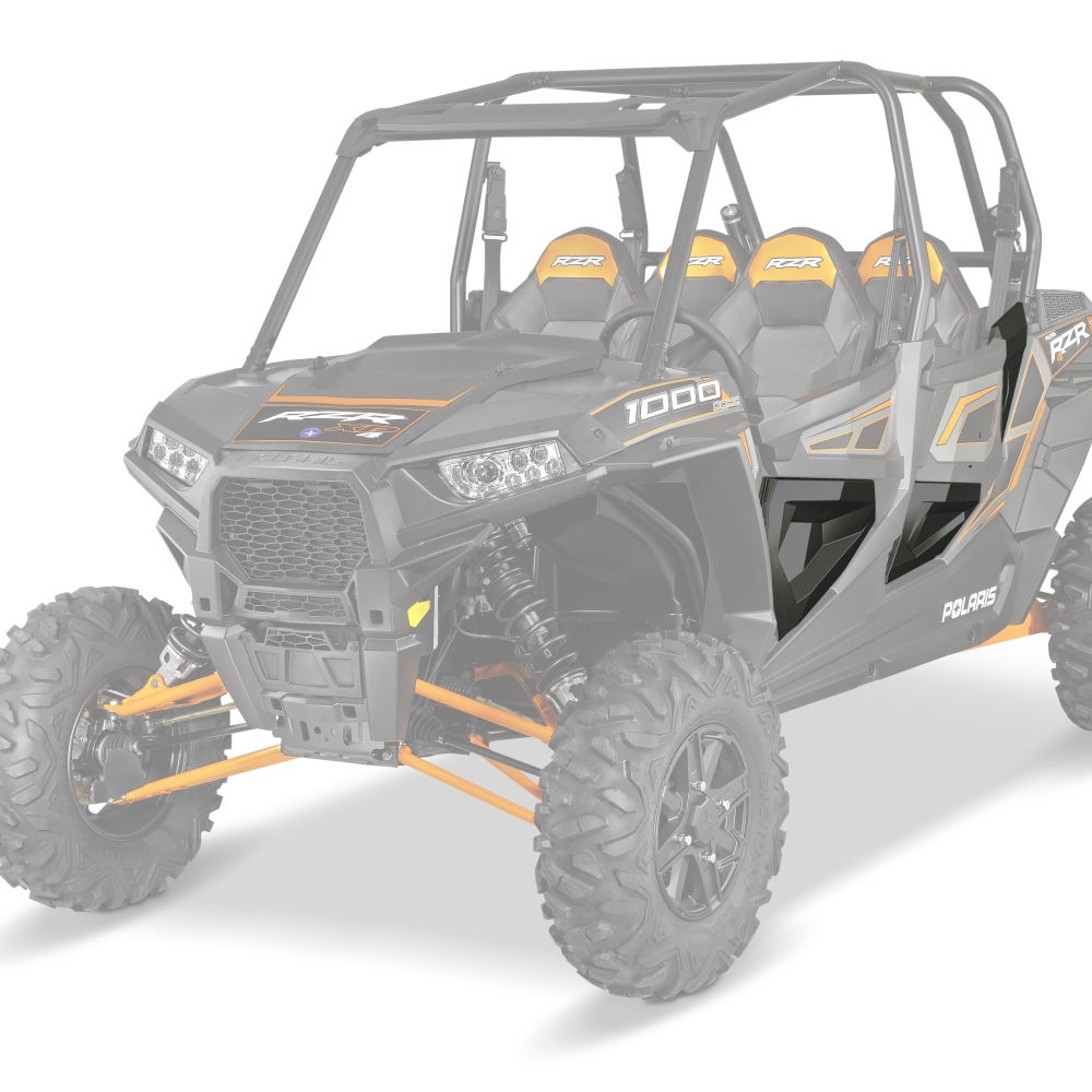 Rzr Xp 4 1000 Black Lower Half Doors By Polaris Polaris