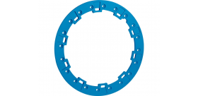 15" FORGE BILLET RING - VOODOO BLUE