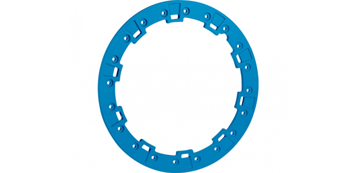 15" FORGE BILLET RING - VOODOO BLUE