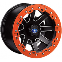 HEXLR 15" FLAT BLACK BEADLOCK