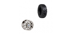 VADER 14" LUSTER RIM & MOTO MUD TIRE KIT