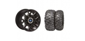 VADER 14" LUSTER RIM & MOTO MUD TIRE KIT