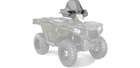 CLEAR LOCK & RIDE TALL WINDSHIELD FOR SPORTSMAN 550 & 850 BY POLARIS