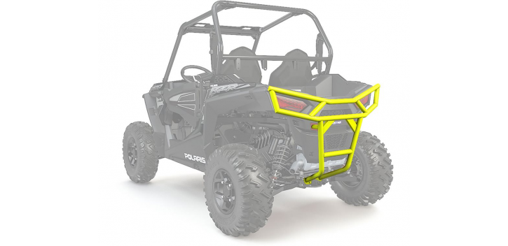 BLACK FRONT 1.5" BUMPER BY POLARIS