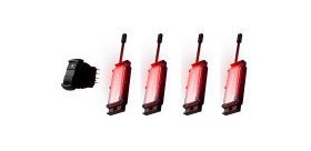 ACCENT LIGHTING KIT - RED BY POLARIS