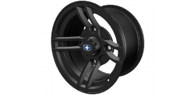 SPLIT REAR WHEEL- MATTE BLACK BY POLARIS