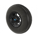 PRO ARMOR SAND TIRE WITH BUCKLE WHEEL- MATTE BLACK
