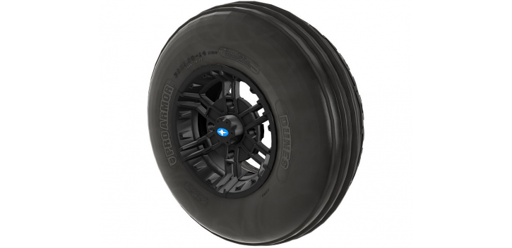 PRO ARMOR® ATTACK TIRE WITH BUCKLE WHEEL- ACCENT