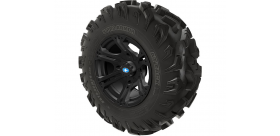 PRO ARMOR® ATTACK TIRE WITH SIXR WHEEL- MATTE BLACK