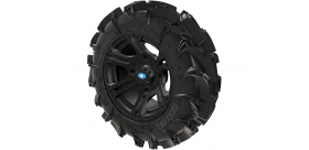 PRO ARMOR DAGGER TIRE WITH SIXR WHEEL- MATTE BLACK