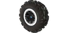 PRO ARMOR ATTACK TIRE WITH REBLR WHEEL- MATTE BLACK