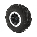 PRO ARMOR ATTACK TIRE WITH REBLR WHEEL- MATTE BLACK