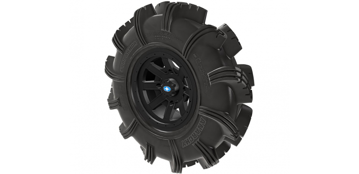 PRO ARMOR ANARCHY TIRE WITH REBLR WHEEL- MATTE BLACK