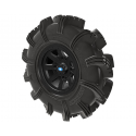 PRO ARMOR ANARCHY TIRE WITH REBLR WHEEL- MATTE BLACK