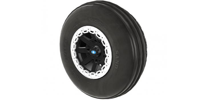 PRO ARMOR SAND TIRE WITH REBLR WHEEL- MATTE BLACK