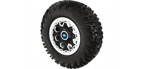 PRO ARMOR® ATTACK TIRE WITH BUCKLE WHEEL- ACCENT