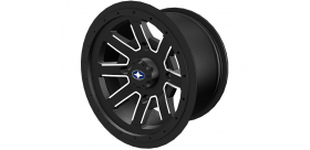HEXLR 15" FLAT BLACK BEADLOCK