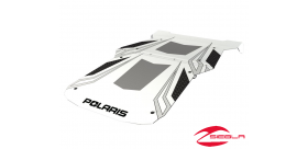 RZR FOUR PASSENGER GRAPHIC SPORT ROOF- BLACK BY POLARIS