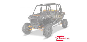 BLUE LOW PRO ROCK SLIDERS BY POLARIS XP 1000 4 