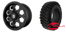 HEXLR + CRAWLER 32 NEUMATICOS + LLANTAS