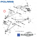 RZR BRAZO SUSPENSIÓN DELANTERO DERECHO VELOCITY BLUE