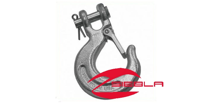 HOOK WITH SPRING-LOADED LATCH FOR ALL WINCHES HOOK WITH SPRING-LOADED LATCH FOR ALL WINCHES