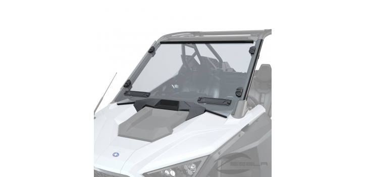 Hard Coat Poly Vented Full Windshield