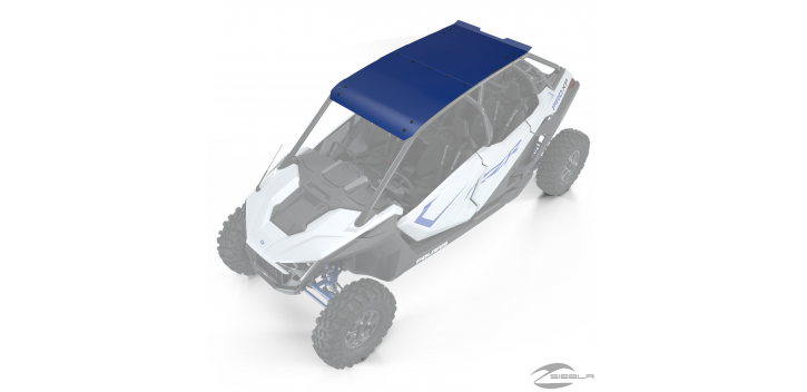 Techo de aluminio de 4 asientos, Blue Metallic
