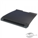 2-Seat Light Pocket Aluminum Roof, Matte Black