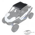 2-Seat Light Pocket Aluminum Roof, Matte Black