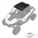 2-Seat Light Pocket Aluminum Roof, Matte Black