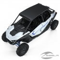 4-Seat Light Pocket Aluminum Roof, Matte Black