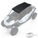 4-Seat Light Pocket Aluminum Roof, Matte Black