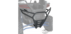 2884189-458 REAR HIGH COVERAGE BUMPER BY RZR XP PRO BLACK