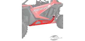 EXTREME KICK-OUT ROCK SLIDERS POLARIS RZR PRO RED