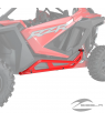 EXTREME KICK-OUT ROCK SLIDERS POLARIS RZR PRO RED