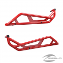 EXTREME KICK-OUT ROCK SLIDERS POLARIS RZR PRO RED