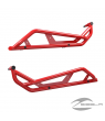 EXTREME KICK-OUT ROCK SLIDERS POLARIS RZR PRO RED
