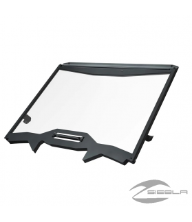 Full Vented Windshield - Glass, 2-Seat by RZR Pro