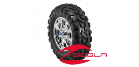 8 SPOKE XP 14" RIM WITH ITP BAJA CROSS TIRE KIT