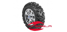 8 SPOKE XP 14" LUSTER RIM WITH PROCOMP EXTREME TRAX TIRE KIT