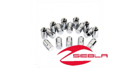 METRIC LUG NUTS FOR ALUMINUM RIMS, SET OF 16 NUTS