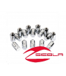 METRIC LUG NUTS FOR ALUMINUM RIMS, SET OF 16 NUTS