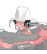 CLEAR LOCK & RIDE TALL WINDSHIELD FOR SPORTSMAN 550 & 850 BY POLARIS