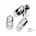 METRIC LUG NUTS FOR ALUMINUM RIMS, SET OF 4 NUTS