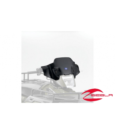 BLACK LOCK & RIDE LOW WINDSHIELD FOR SPORTSMAN 400, 500, 570, 800, X2, 6X6, TOURING BY POLARIS