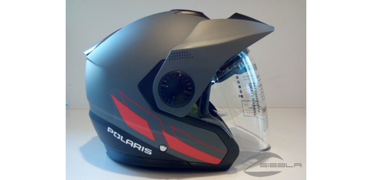 CASCO JET POLARIS GRIS MATE