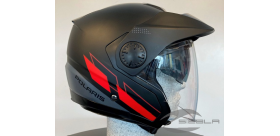 CASCO JET POLARIS NEGRO MATE