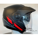 CASCO JET POLARIS NEGRO MATE