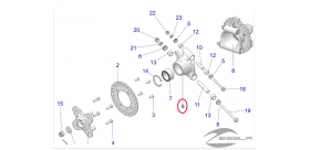 5139980 BUJE RODAMIENTO RUEDA POLARIS RZR GENERAL TRASERO DERECHO SELLADO